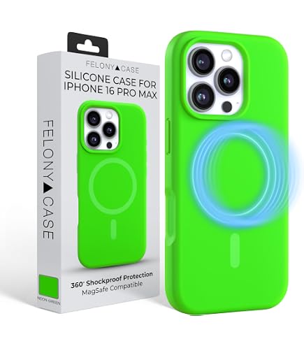 Amazon.com: FELONY CASE for iPhone 16 Pro, MagSafe Compatible, 360